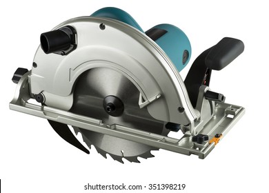 Circular Saw Isolated On A White Background.