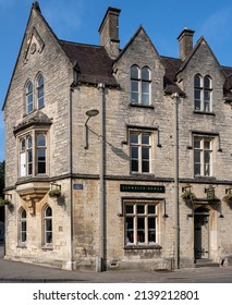Cirencester, Gloucestershire, England - March 25 2022: Entry Name: The Old Police Station in Castle Street, now housing the Llewelyn-Bowen 
Design Consultancy and shop