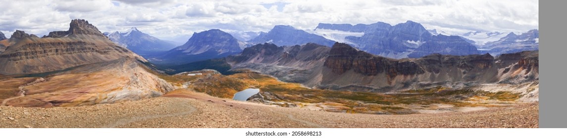 Cirque Peak In Banff Alberta