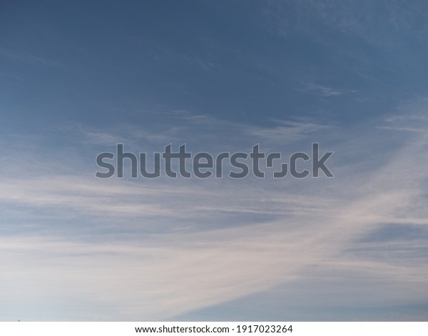 Cirrostratus also known as veil clouds in\
winter with a slight\
spotlight