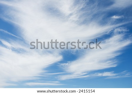 Cirrus clouds