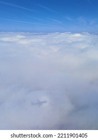 Cirrus Clouds From An Airplane Window