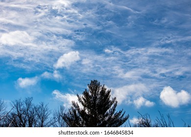 Cirrus Clouds High Atmosphere Seen Swirling Stock Photo 1646845834 ...
