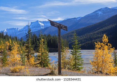 Cirrus Mountain In Jasper National Park Canada, Altitude 10,685 Feet