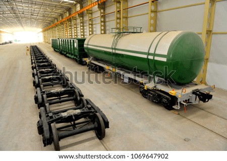 Cistern train car