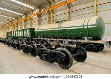 Cistern train car