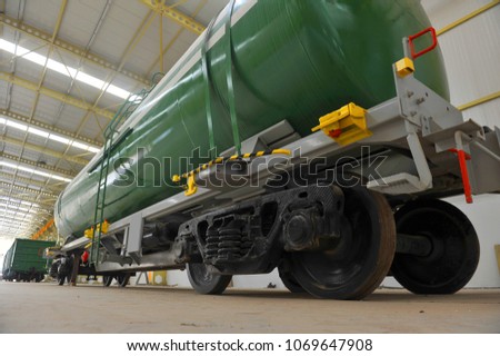 Cistern train car