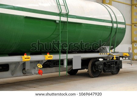 Cistern train car