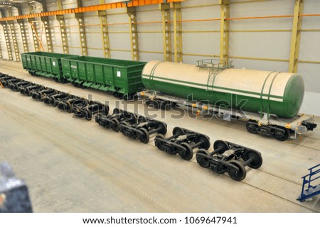 Cistern train car