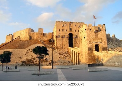 Citadel In Aleppo, Syria.