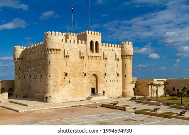 The Citadel of Alexandria in Egypt