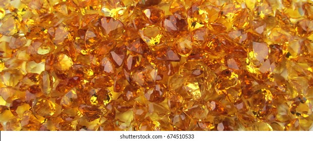 Citrine Gemstone Background,yellow Background