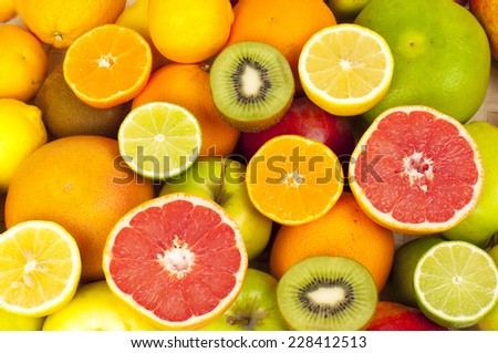 Similar – bunch of fruits Food Fruit