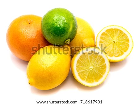 Similar – Foto Bild Vitamin C Zitrone, Limette, Orange