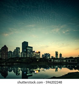 the city