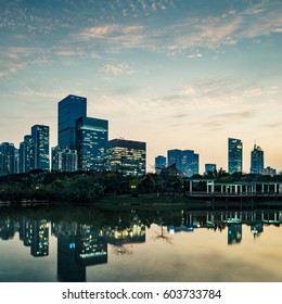 the city