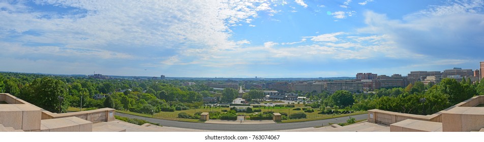 City Of Alexandria Skyline From The Masonic Temple