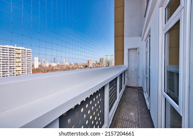 City Apartment Balcony, Terrace with Gorgeous Sky View in London UK - Shutterstock ID 2157204661