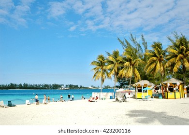 City Beach At Nassau, The Bahamas