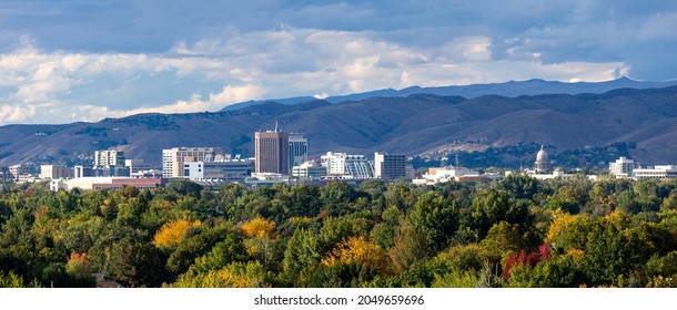 City Boise Idaho Foothills Stock Photo 2049659696 | Shutterstock