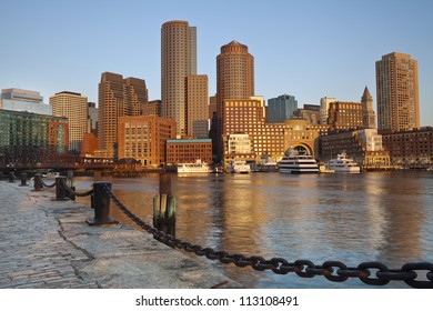 City Boston Image Boston City Skyline Stock Photo (Edit Now) 113108491