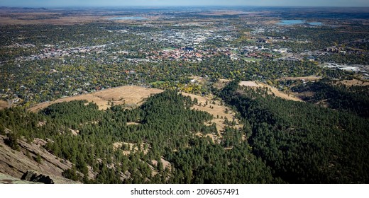 City Of Boulder, Colorado Viewed From The Flatirons