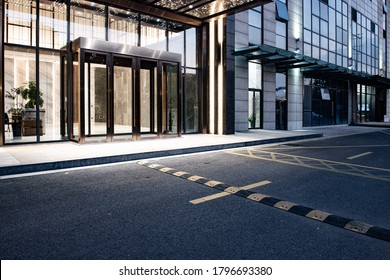 City Building, Entrance To The Hotel