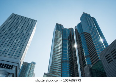 City building in Hong Kong - Shutterstock ID 1069609793