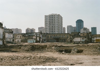 City Building And Urban Slum Together