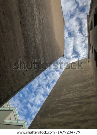 Similar – Image, Stock Photo corners and signs, berlin-kreuzberg