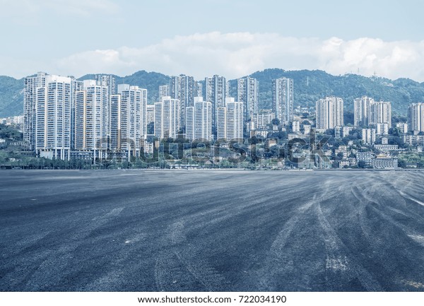 City buildings,
landscapes and roads