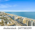 City by the beach, Aerial, North Myrtle Beach, Atlantic coast