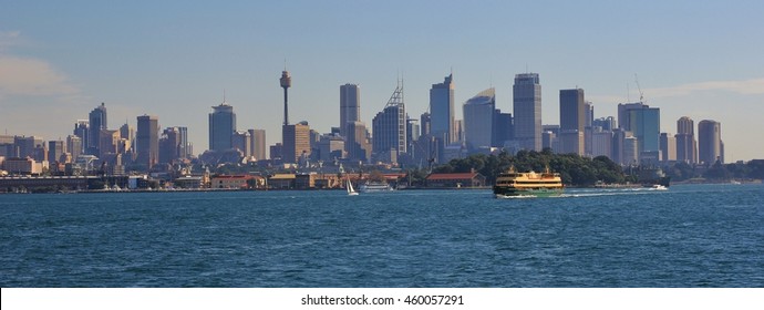 City Center Of Sydney. Ferry.