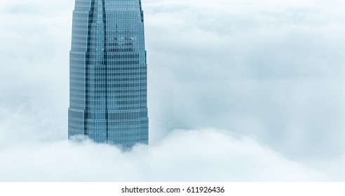 City in the clouds