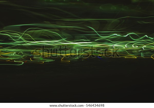 The
city colors of light dancing abstract
background.