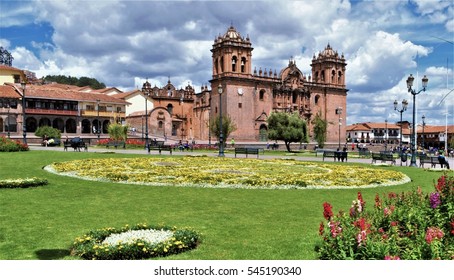 The City Of Cusco In Peru