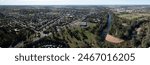 The city of  Dubbo on the Macquarie river, in western New South Wales, Australia.