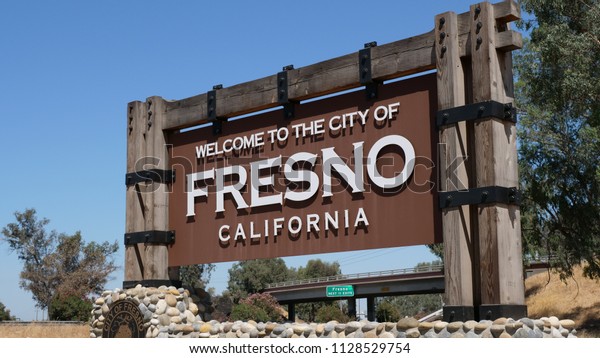 City Fresno Sign Fresno California United Stock Photo Edit Now 1128529754