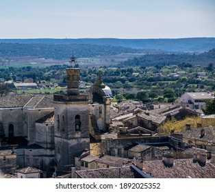 Uzès, City Of Gard In The Occitanie Region, France.