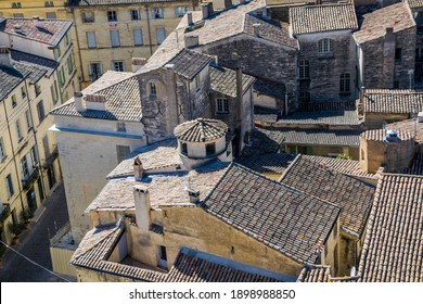 Uzès, City Of Gard In The Occitanie Region, France.