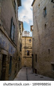 Uzès, City Of Gard In The Occitanie Region, France.