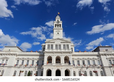 City Hall Of Arad, Romania. Renaissance Revival Architecture.