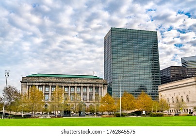 City Hall Of Cleveland In Ohio, United States