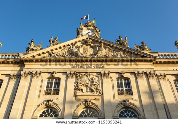 City Hall Nancy Hotel De Ville Stock Photo (Edit Now) 1153353241