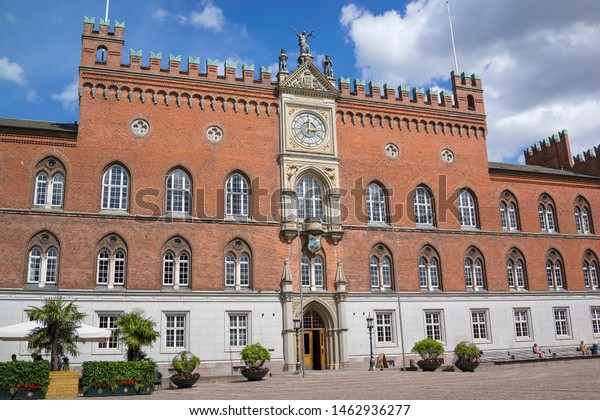 City Hall City Odense Denmark Stock Photo Edit Now