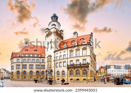 City hall, Old city of Doebeln, Saxony, Germany  Stock photo © 