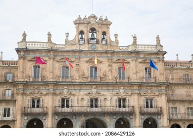 City Hall, Plaza Mayor Square, Salamanca, Spain