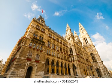 City Hall (Rathaus) In Vienna, Austria