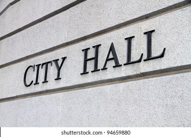 City Hall Sign