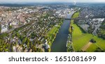 City of Hanau am Main - view from above